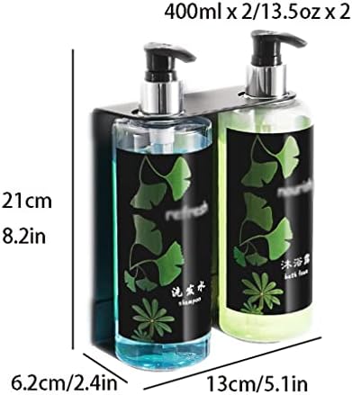 מתקן סבון רכוב על קיר ידני בקבוק עיתונות ABS נוזל סבון סבון מקלחת מתקן קרם קרם יד משאבה לבקבוקי
