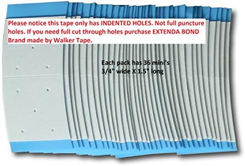 כרטיסיות מיני כחולות פרו-פלס עם קלטת חורים