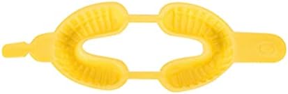 20 יחידות חד פעמי שיניים פלואוריד מגשי פלואור שיניים מגש שיניים חומרים מגש לילדים להשתמש גודל מ ' צהוב