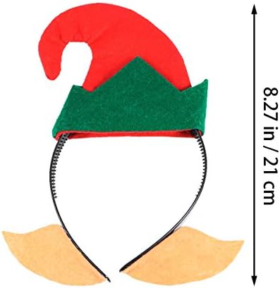 לואום 3 חבילה חג המולד שדון כובע סרטי ראש עם אוזניים חמוד חג מסיבת שדון סרט לילדים למבוגרים חג קישוטי