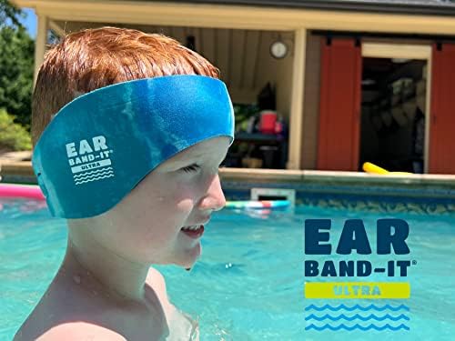 להקת אוזניים-It Ultra עניבה על צבע שחייה שחייה-רק להקת אוזניים לשחות שהומצא על ידי רופא ENT-חסימת מים אטמי אוזניים