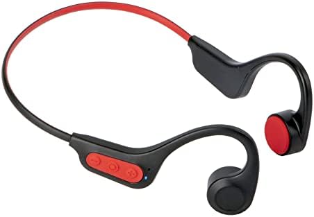 הולכת עצם טוקאני אוזניות אלחוטיות, אוזניות אוזניים פתוחות Bluetooth 5.3 עם מיקרופון, אוזניות אטומות לזיעה לספורט