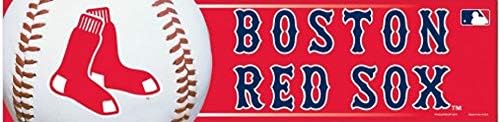Wincraft MLB Boston Red Sox WCR64938081 רצועת פגוש, 3 x 12, שחור