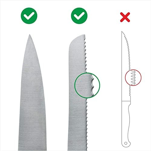 מהדורות חדות-מחדד הסכינים הטוב בעולם-לסכינים ולהבים משוננים-אדום לבנים
