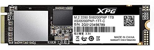 XPG SX8200 PRO 1TB M.2 PCIE 2280 NVME 3x4 SSD עם Z1 DDR4 3200MHz 2x8GB CL16 זיכרון שולחן עבודה צרור כסף צרור