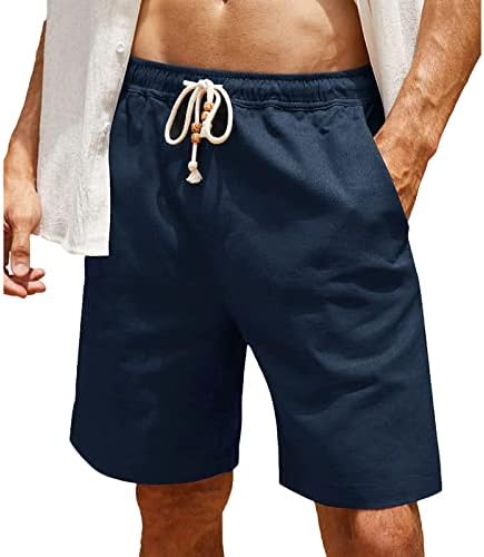 אופנתי מכנסיים קצרים לגברים גברים של מכנסיים קצרים כותנה תחרה עד גדול כיס מכנסי קז ' ואל מכנסיים קצרים חגורת