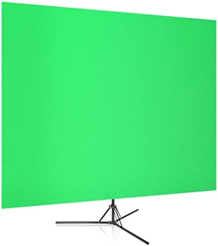 LIRUXUN 150X200M רקע מסך ירוק עם מעמד 4: 3 פורמט מצב אופקי/אנכי בד עמיד בקמטים לסרטוני משחק