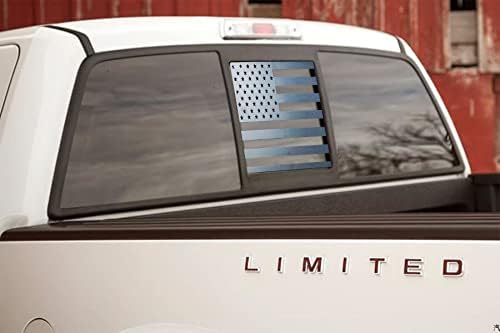 סגנון דגל ארהב, מדבקות ויניל חלונות אחוריים במשאית תואמת את טויוטה טקומה -2021