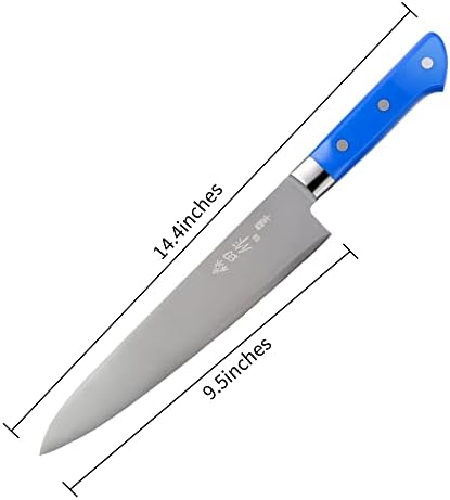 צ ' וירן 3 יחידות יפני שף סכין 9.5 סנטימטרים, מקצועי גיוטו שף סכין, שארפ סשימי סכין עם ארגונומי ידית, סושי