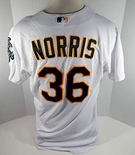 2012 Derek Norris 36 של Oakland Athletics A