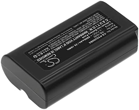 Synergy Digital Barcode Scanner סוללה, התואמת לסורק ברקוד RB-3000 Posiflex, קיבולת גבוהה במיוחד, החלפה לסוללה של