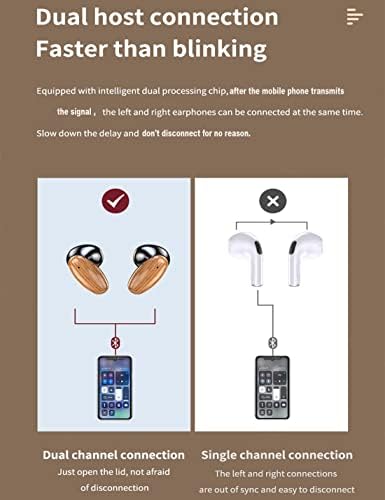 KEMBO 2 חבילות AI חכמה אלחוטית אלחוטית אוזניות אוזניות רעש מבטלות אוזניות אוזניים מובנות מיקרופון