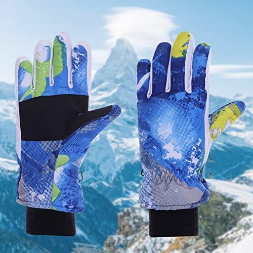 חיצוני חורף בני ספורט כפפות עבור 6-15 שנים כפפות שלג עמיד לרוח סקי ילדים בנות כפפות כפפות כפפות