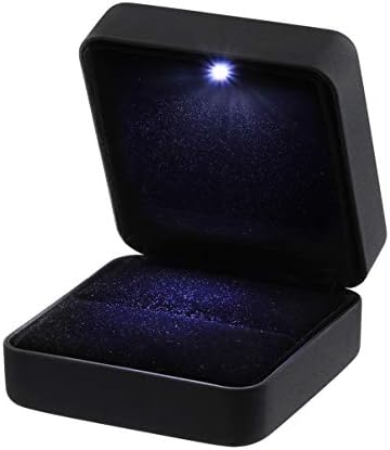 עמוספון טבעת תיבת תיבות הצעת מתנה אירוסין עבור נושא רעיונות חתונה-שימושי נוח עמיד יפה טבעת תיבת