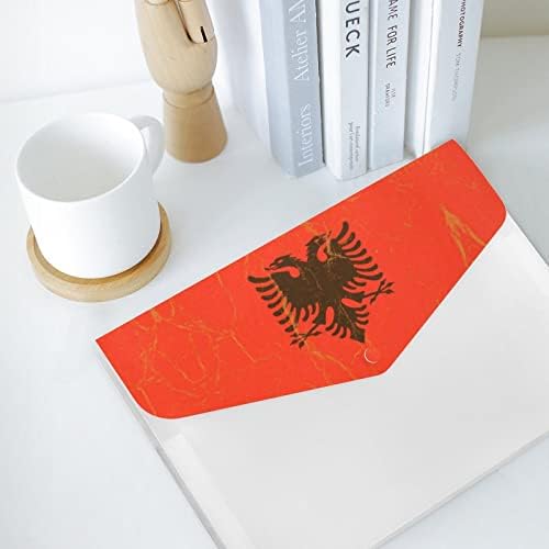 בציר אלבניה דגל 6 כיס הרחבת קובץ ארגונית 4 גודל תיקיות עמיד למים קובץ מעטפות