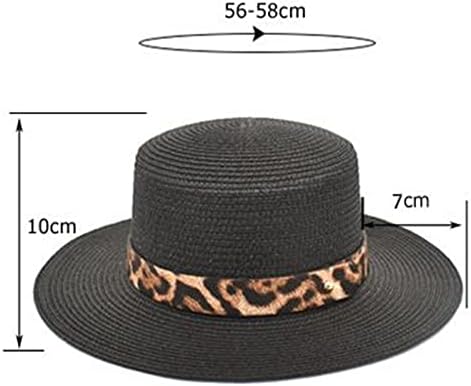 קיץ נשים צרפתיות כובע קש רוח סאנשייד קרם הגנה חופשה חוף חוף חוף שטוח כובע קש עליון לכובע לנשים