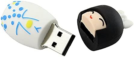 4 ג'יגה -בייט קימונו יפני צורה ילדה USB פלאש כונן עט כונן מזכר פלאש מקל פנדריבס USB דיסק פלאש אגודל כונן