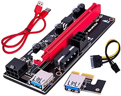מחברים החדשים ביותר ver 009S USB 3.0 PCI -E Riser ver 009S Express 1x 4x 8x 16x מאריך מתאם