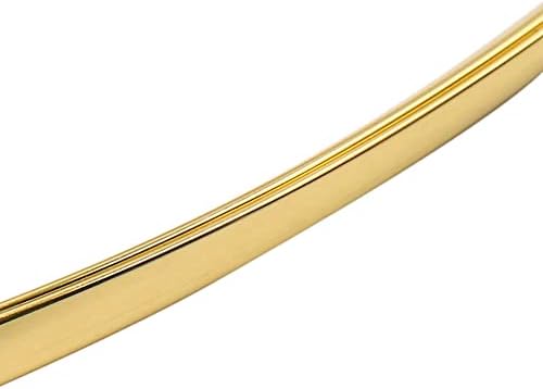 גוון זהב UXCELL בצורת U רצועת מכונית קצה דלת קצה גירוד מגן 12 מ '