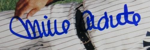 מייק אלדרט חתום חתימה אוטומטית 8x10 תמונה II - תמונות MLB עם חתימה