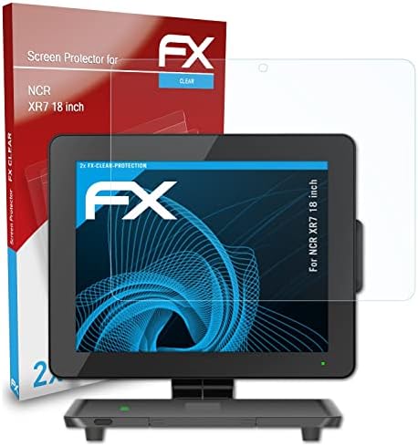 סרט הגנת המסך של Atfolix תואם ל- NCR XR7 מגן מסך 18 אינץ ', סרט מגן אולטרה-ברור FX