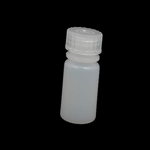 X-DREE 4ML HDPE מכסה בורג פלסטיק כובע בורג פה רחב מגיב אחסון בקבוק בקבוק 2 יחידות (4ML HDPE TAPA