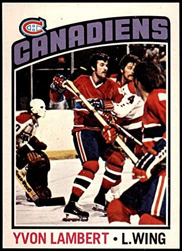 1976 O-PEE-CHEE NHL 232 YVON LAMBERT MONTREAL CANADIENS NM Canadiens