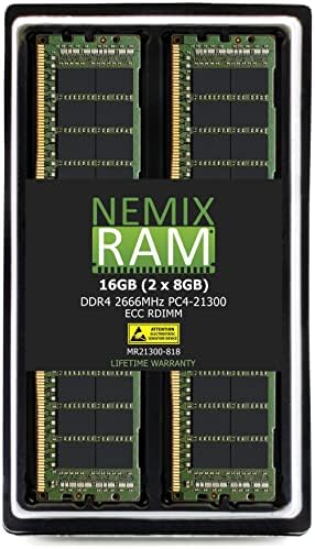 NEMIX RAM 512GB DDR4-21300 PC4-2666 ECC RDIMM שדרוג זיכרון שרת רשום לשרת Dell PowerEdge R440 Rack Server