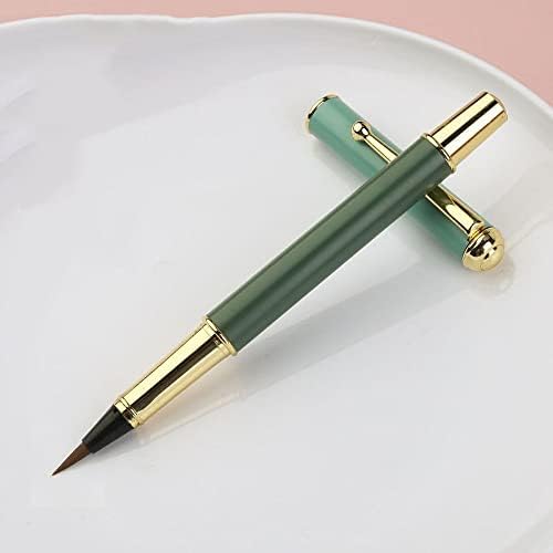 עט מזרקה רטרו מורנדי צבע אלגנטי קטן מברשת תסריט רגיל דיו עט מפואר.