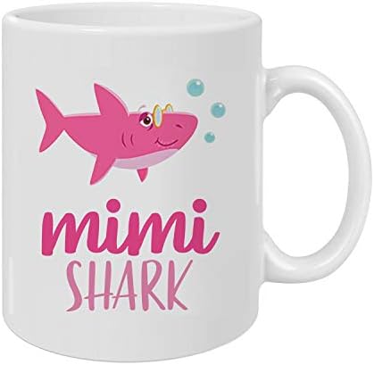 כריש מימי קרמיקה קפה ספל / כוס - מצחיק כריש אמא של יום מתנות לאמא חדשה, קפה ספל כריש לעשות לעשות