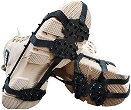 Uxzdx splint רב-פונקציונלי ללא החלקה 24-שיניים טפסים חיצוניים מטפסים על טיולים טיולים רגליים נעליים
