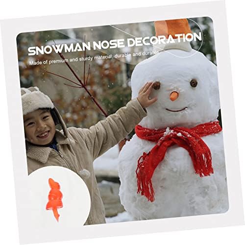 CoHeali 100 יח 'אביזרי צעצוע של Snowman Snow.