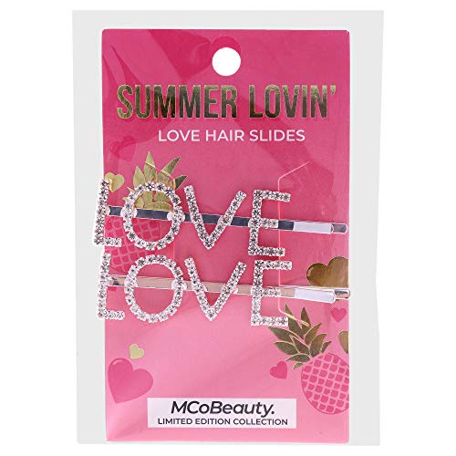 מקובייטי קיץ לובין מגלשות שיער - הרם מייד את המראה שלך - מושלם להצמדת שכבות קצרות יותר - שימוש קל - גוון כסף -