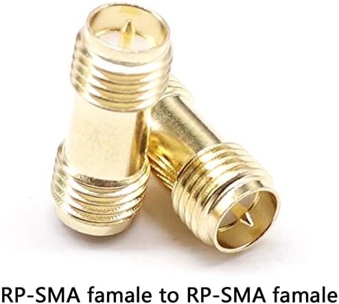 RP SMA נקבה זכר ל- RP SMA מתאם נקבה זכר RF COAX COAX COAX CONTER CONTERCE CONTERTER 1 PCS