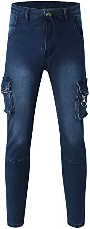 ג'ינס רזים של דיאגו לגברים פלוס בגדי רחוב היפסטר בגודל מעצב אופנה וינטג