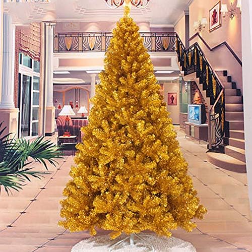 עץ חג המולד של 7.8ft לא מואר, 1450 טיפים לסניף, מחטי PVC מובחרים, עץ חג המולד של אשוחית מלאכותית