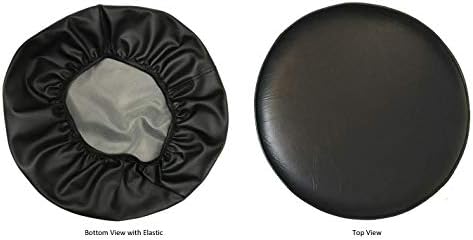 מטפל Choice® כיסוי החלקה להחלפה אטום למים לכיסוי מושב של שרפרף 15 אינץ ', שחור, 1 חתיכה