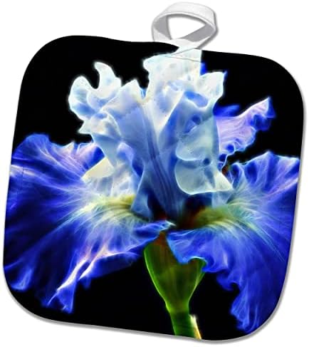 3 דרוז תמונה אלגנטית של צביעת פריחת פרחים כחולים בהירים - פוטלים