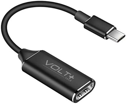 עבודות מאת Volt Plus Tech HDMI 4K USB-C ערכת תואם ל- LG 29UM59A-P מתאם מקצועי עם פלט דיגיטלי מלא