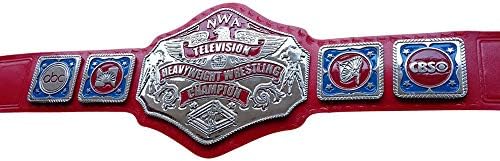 חגורת העתק של אליפות משקל כבד של NWA בטלוויזיה ב- NWA בצלחות פליז עבות