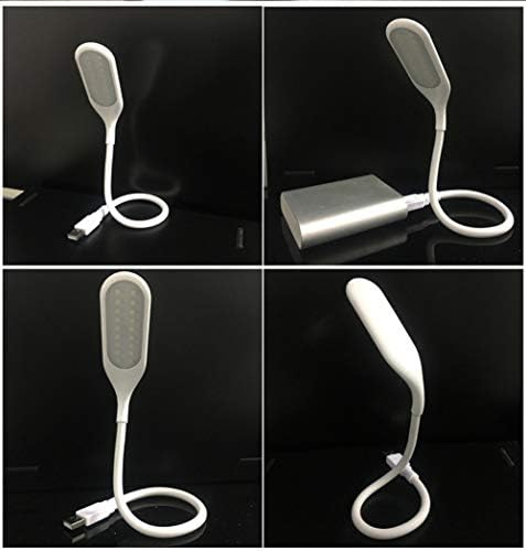 Xunmaifdl מנורת שולחן ניידת, אור לילה USB, עמעום בן שלושה הילוכים, קו נייד, הגנה על עיניים בהירות, קריאת נורות