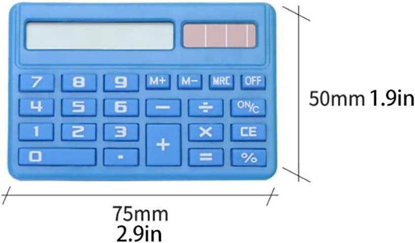 מחשבון מחשבון מחשבון מחשבון מחשבון 8 ספרות לתצוגה LCD בית ספר משרד שולחני שולחן עבודה נייד מחשבון קטן מרובע
