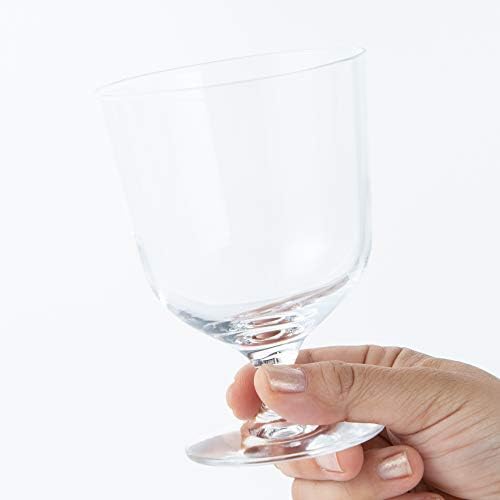 טויו סאסאקי זכוכית מרובע-05210 יחידות זכוכית, זכוכית חינם, מדיח כלים בטוח, תוצרת יפן , 9.8 פל עוז, סט של