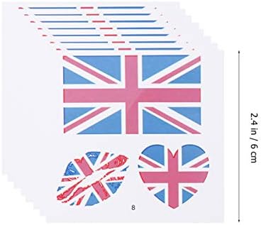 מדבקות רכב 25 גיליונות איחוד ג ' ק בריטניה דגל מדבקות בריטניה דגל עצמי דבק בריטניה דגל מדבקות לאומי דגל