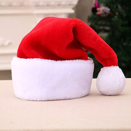 L כובעים חג אולטרה רך כובע סנטה חמוד שמלת חג מולד עבה מפוארת כובע בייסבול כובעי בייסבול L ציוד