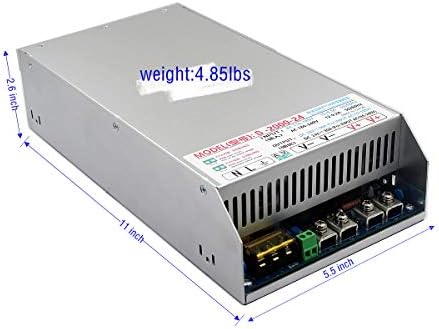 אספקת חשמל מיתוג Jingmaida 2000W עם PFC 110-240V AC AC ל- DC ספק חשמל 48V 41AMP 2000W עבור טלוויזיה במעגל סגור,