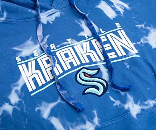 Calhoun NHL Surf & Skate Unisex Crystal Christal Dye Ultra-Soft Puldie Hoodie-Collection Collection