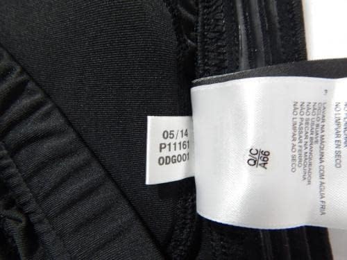 2014-15 צוות NBA Adidas Tech Fit הנפיק מכנסי דחיסה מרופדים שחורים XL 5 - משחק NBA בשימוש