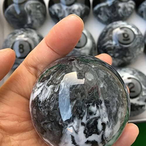 Xiulaiq עיצוב אדוות מים 57.2 ממ ביליארד כדורים שרף ומייפל 2 1/4 בריכה שלמה כדורים שלמים אביזרים