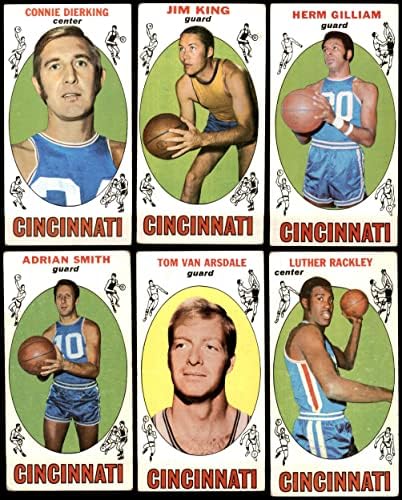 1969-70 Topps Cincinnati Royals קבוצה